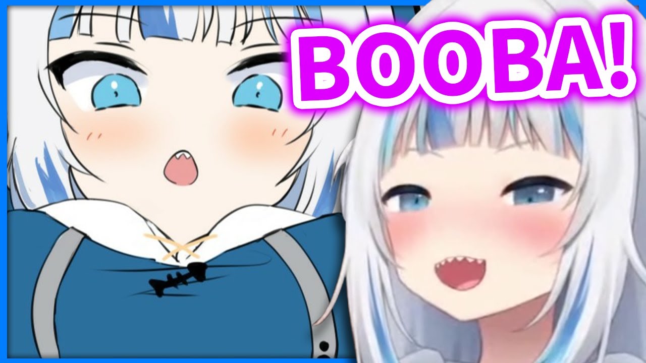 Gura finally gets BOOBA for Christmas 【HololiveEN】