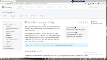 Room Database persistence Library Basic