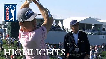 Justin Thomas’ extended highlights | Round 2 | Waste Management