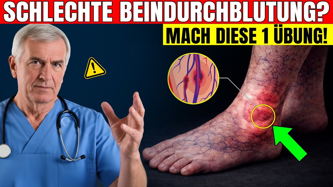Ein Chirurg enthüllt: Machen Sie diese Übung, um die Durchblutung der Beine nach 60 zu verbessern