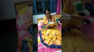 My mother reciting a poem of Rabindranath Tagore.she is 77 years old now.