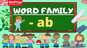 Word Family - ab | How to Teach Phonics