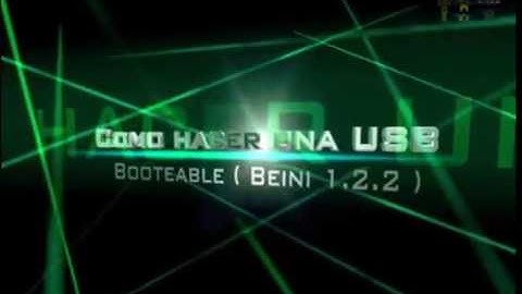 Como hacer una USB Booteable con Unetbootin & Beini 1.2.2
