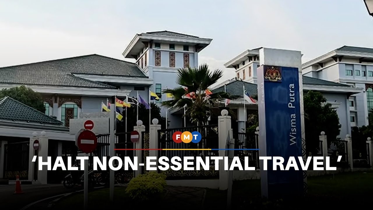 Wisma Putra advises M’sians to halt non-essential travel to Middle East