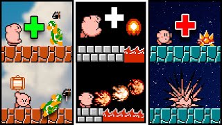 Super Mario Bros. BUT you are Kirby & YOU can COPY enemies?!