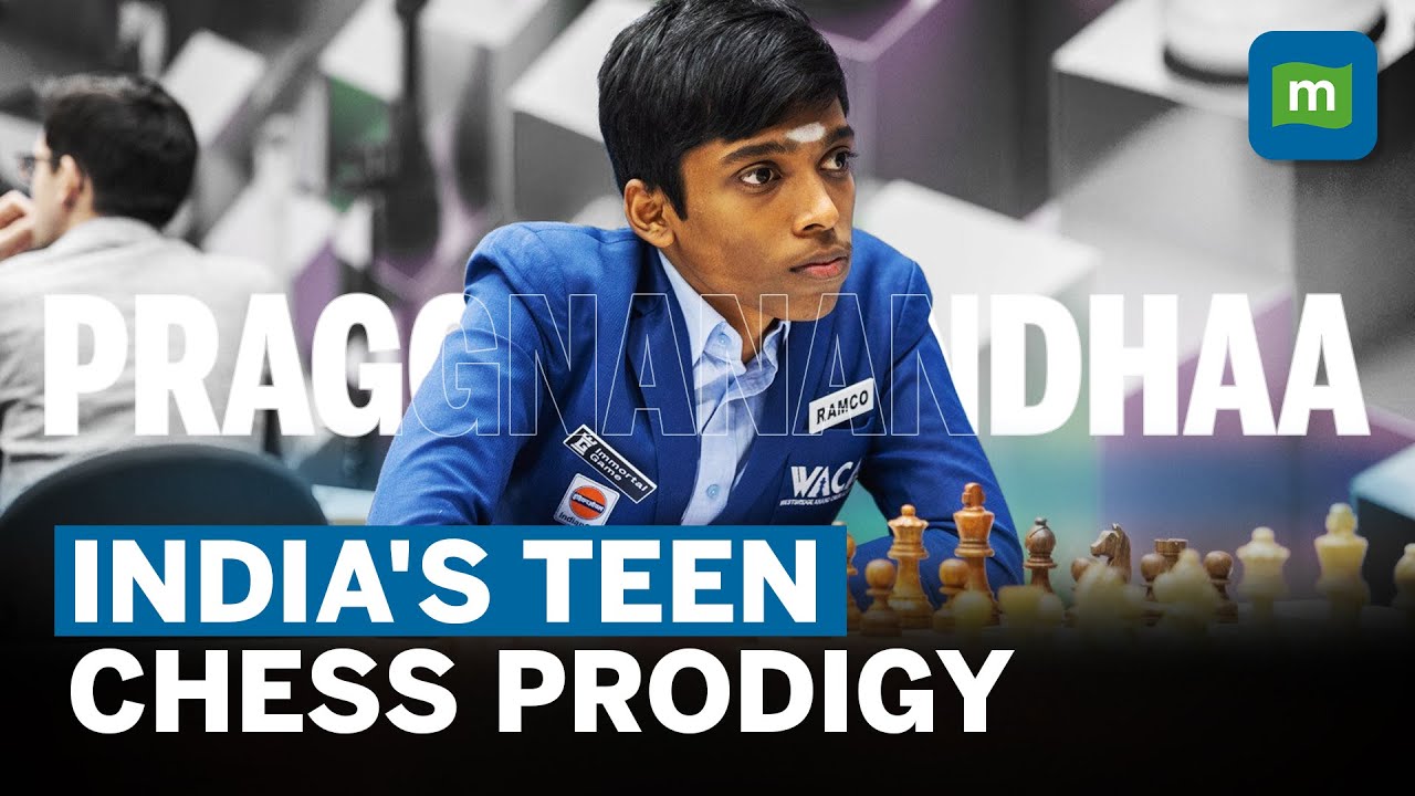 Incredible moment India's chess prodigy R. Praggnanandhaa gets rockstar  welcome as he returns from World Cup