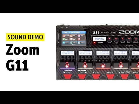 Zoom G11 - Sound Demo (no talking)