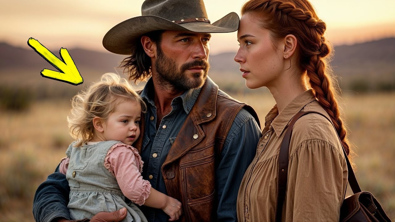 Ο καουμπόι κρατούσε δύο μωρά. Η γυναίκα ψιθύρισε: «Δεν είσαι πια μόνος».