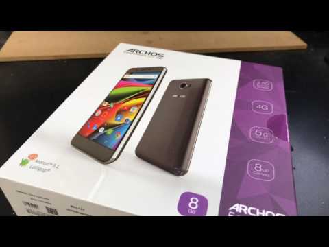 ARCHOS 50 COBALT DUAL SIM Unboxing Video – in Stock at www.welectronics.com