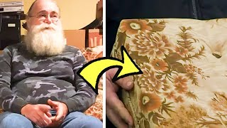 Grandpa Bought a $70 Couch That Felt Lumpy—What He Found Inside Led to Cops.