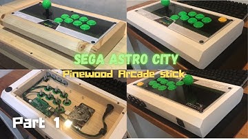 DIY Arcade Stick | Sega Astro City | Brook Zero-PI | Part 1
