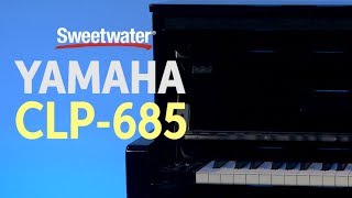 Video thumbnail of "Yamaha Clavinova CLP-685 Digital Piano Review"