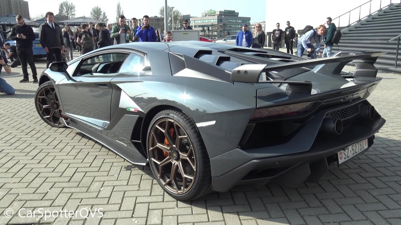 Lamborghini Aventador Sv Jota Loud Revs Valves Open Closed Youtube
