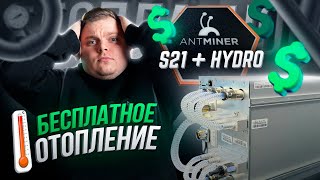 видео: ANTMINER S21+ Hydro 395. Как подключить? Какие плюсы и минусы? Какой заработок? Бесплатное отопление картинка: ANTMINER S21+ Hydro 395. Как подключить? Какие плюсы и минусы? Какой заработок? Бесплатное отопление