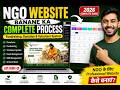 NGO Website Banane Ka Complete Process | Fundraising, Donation & Volunteer System in 2026