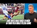 Jake bates smokes back to back 64 yard field goals instantly gets nfl offers  pat mcafee show
