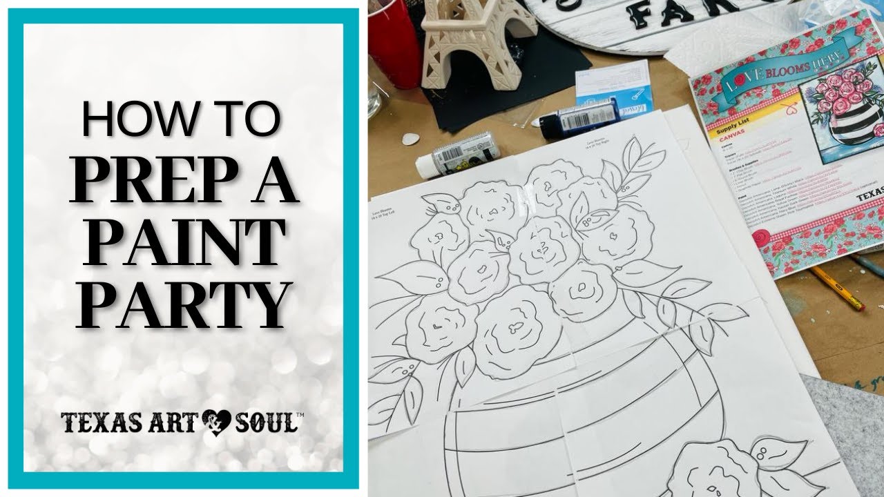 How to Host Your Own Paint Party At Home • It's an Art Party