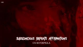 subconscious mind repeats affirmations automatically (1X LISTEN MAX)