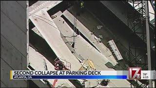 2nd collapse in 2 days at Atlanta parking deck under construction