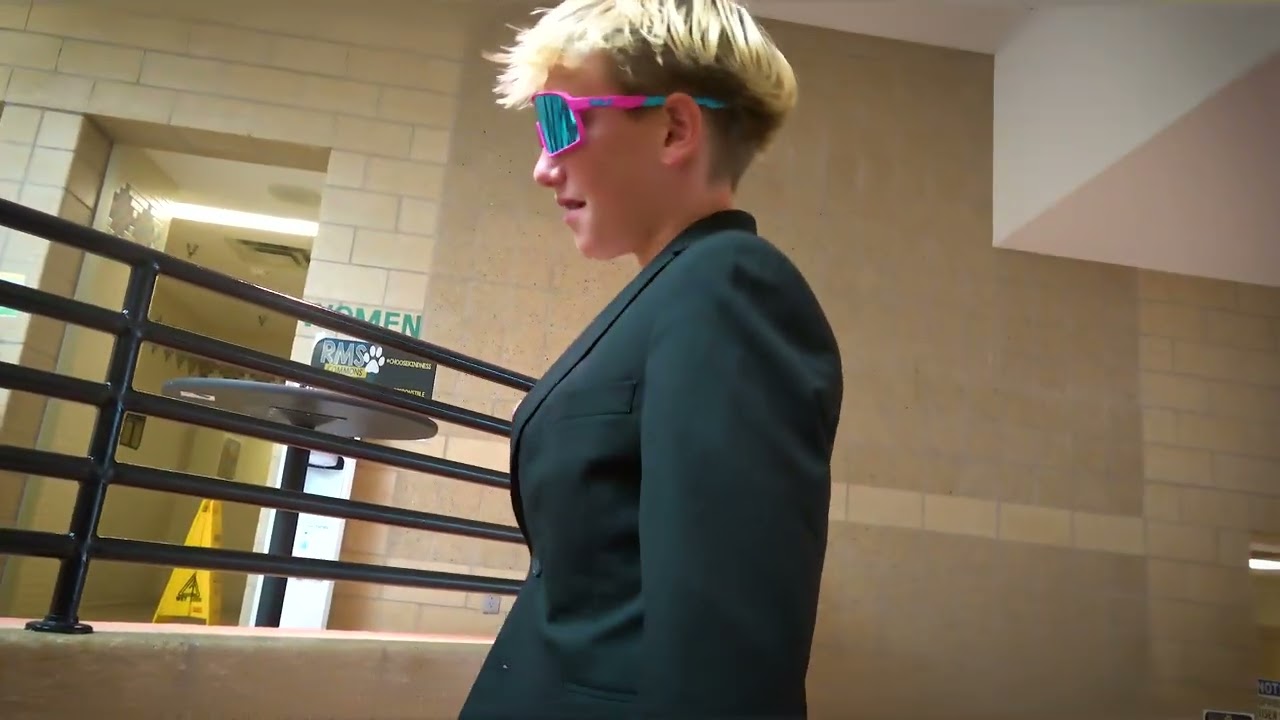 Agent 067 receiving incentives for getting donations to the Color Run!