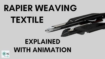Rapier Weaving Explained | Shuttleless Weaving | Fabric Manufacturing | TexConnect