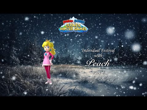 Mario & Sonic at the Olympic Winter Games Festival Mode Individual (Peach) Part 4