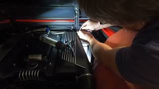 Passin Gas Garage F355 Rear Hood Gas Shock Install Part 2