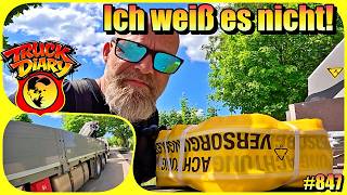 Ich weiß es nicht! / Truck diary #847