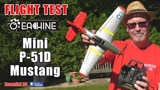 Challenging Back Yardgarden Flying Eachine Mini P-51D Essential Rc Flight Test