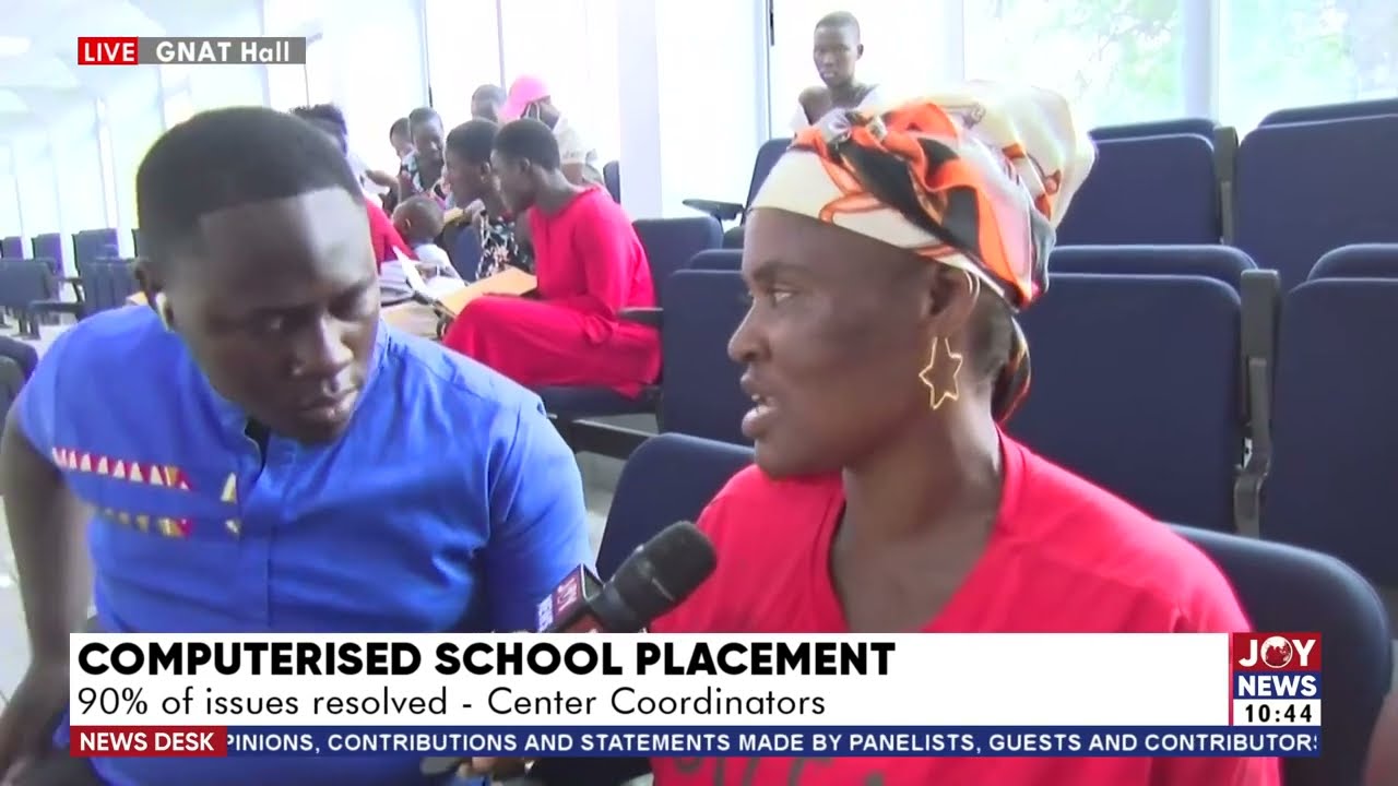 Computerized School Placement: 90% of issues resolved - Center Coordinators - News Desk