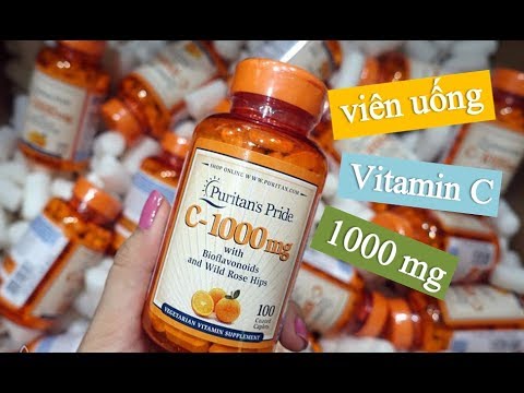 hqdefault Viên uống Vitamin C 1000mg Puritans Pride 100 viên-Mỹ