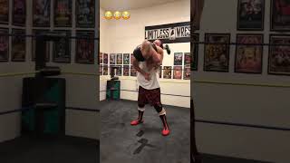 Big Boy Bodyslam From Jason Maverick shorts prowrestling training
