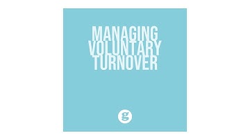 Managing Voluntary Turnover