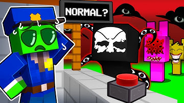 Protecting a HORROR SPRUNKI Security Checkpoint in Minecraft!