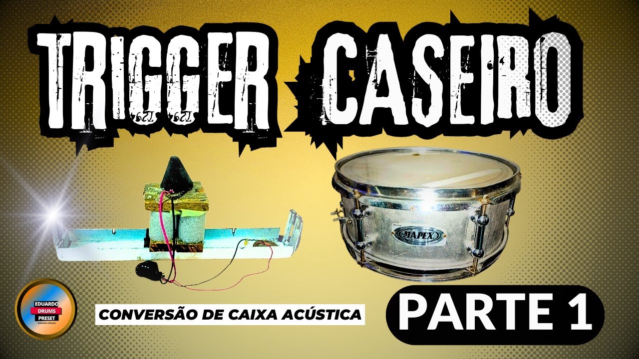 Como eu transformei uma BATERIA acutica em ELETRONICA com Arduino!