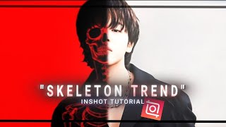 "SKELETON EDIT" -  KPOP TIKTOK TREND INSHOT TUTORIAL | PARK JIMIN | FYP | FOR YOU | EXPLORE | BTS •  screenshot 3