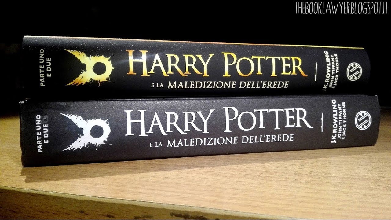 harry potter e la maledizione dell'erede libro