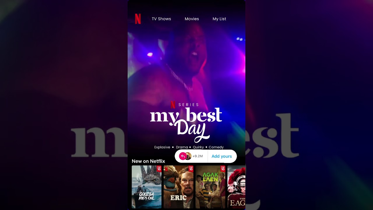 New movie on Netflix 