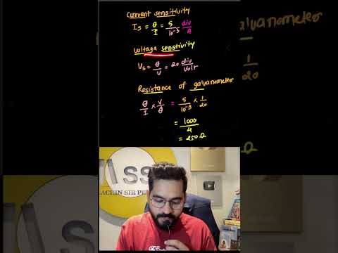 NEET PHYSICS 2026 : galvanometer most repeated question #neet2026 #shorts