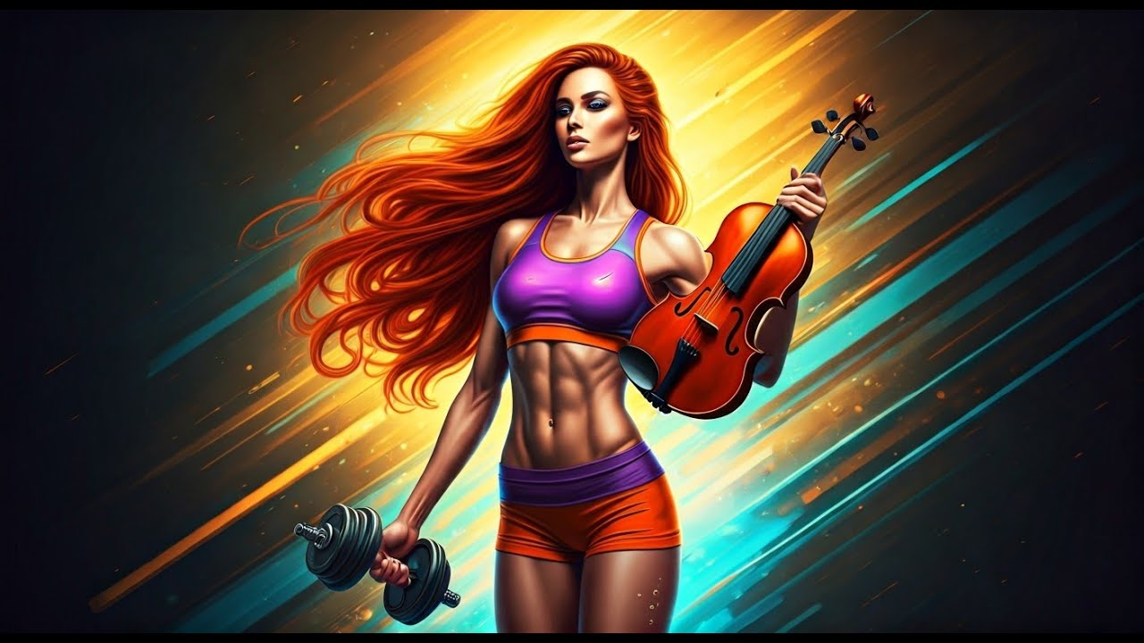 1+ Hour Violin & Metal Fusion: Energy Boost Music for Gym Sessions