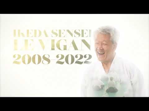 Stage anniversaire 30 ans - Le Vigan - Mitsugi Saotome, Shihan - Hiroshi Ikeda, Shihan