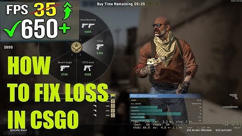 How to Fix loss and choke in CSGO New 2020 !!!