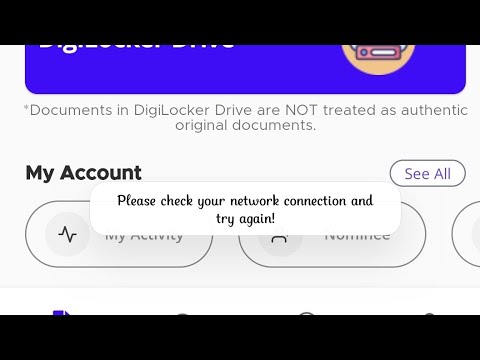DigiLocker Fix There is no internet connection Problem | DigiLocker There is no internet connection