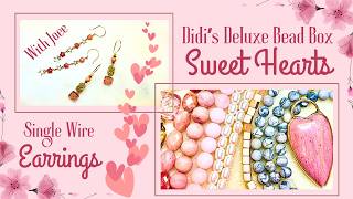 Didis Deluxe Bead Box DIY Wire Earrings @JoeesJewelry