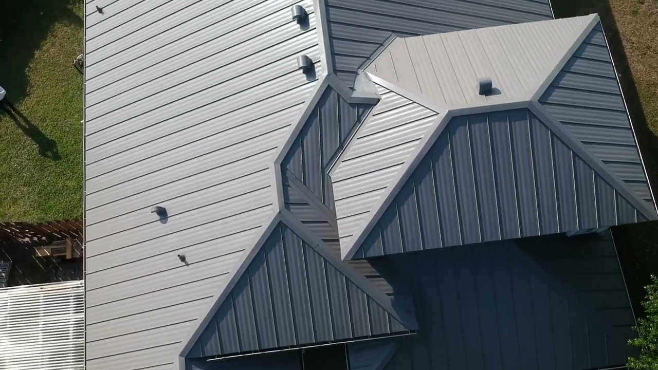 From tile roof to metal with solar in Boynton beach Florida