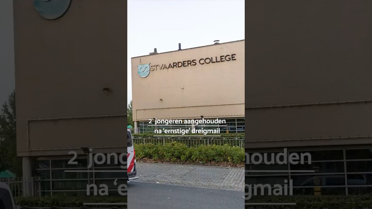 2 jongeren aangehouden na sturen dreigmail 