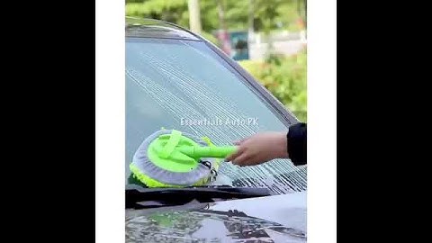 Chenille Telescopic Adjustable Handle Mop Brush,180 Rotating Microfiber Car Cleaning And Washing