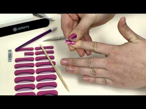 Jamberry Nails Application Video [OLD VERSION]