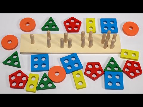 Toddler Shapes and Colors with Kids Educational Game!