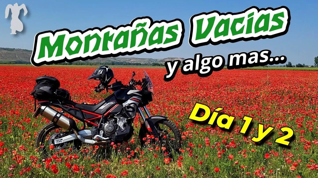 Con la APRILIA TUAREG por las MONTAÑAS VACIAS. Moto Trail offroad